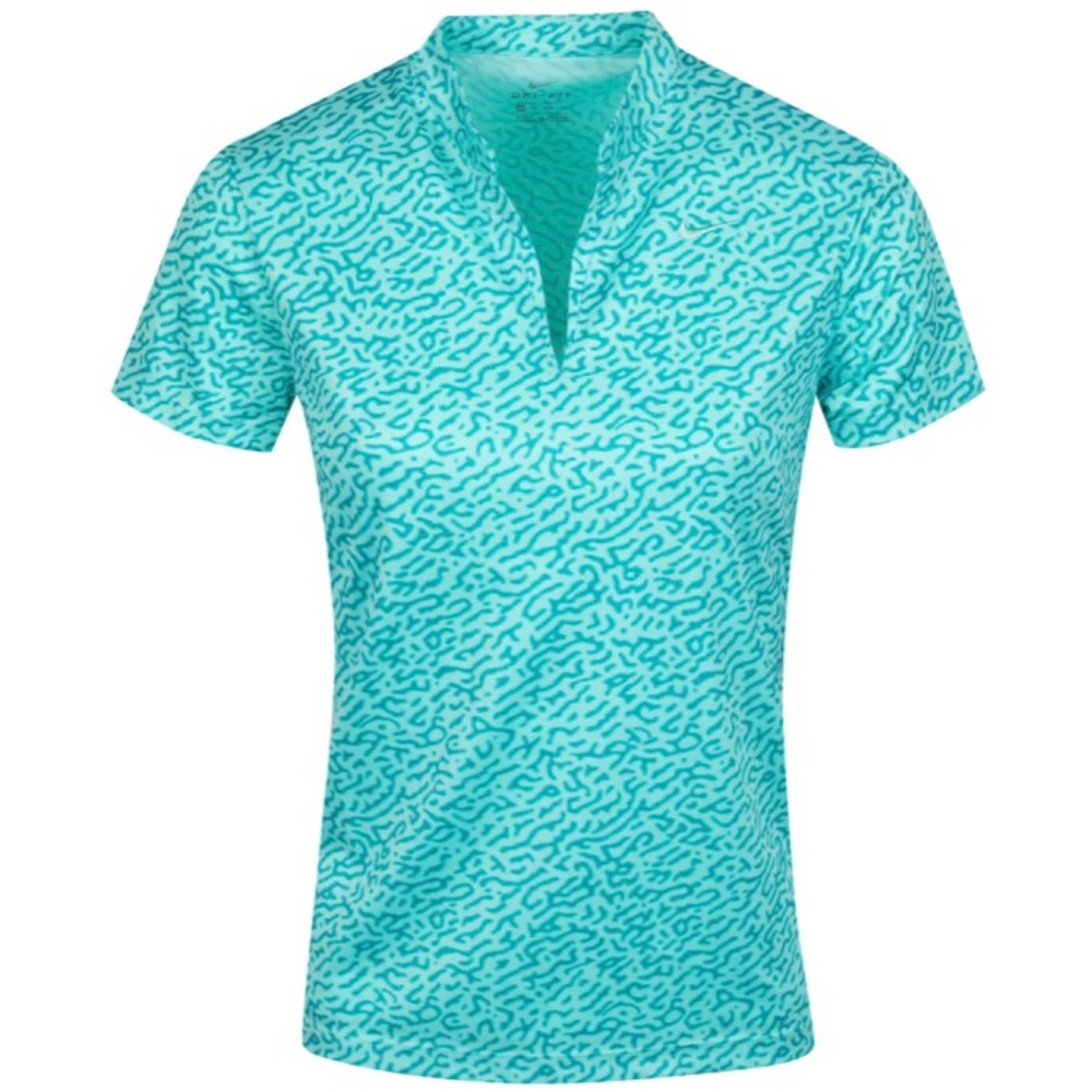 NWT DRI-FIT VICTORY WOMEN'S PRINTED GOLF POLO